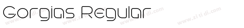 Gorgias Regular字体转换